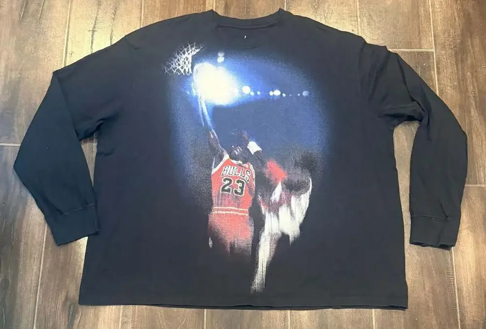 Jordan Dri-Fit Michael Jordan 23 Chicago Bulls Graphic Long Sleeve T-Shirt